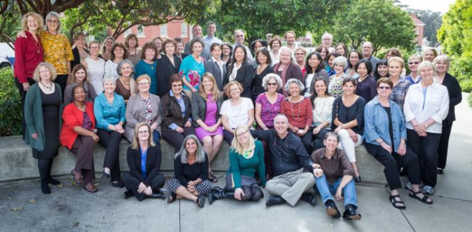 group picture of UCSF School of Nursing faculty and staff